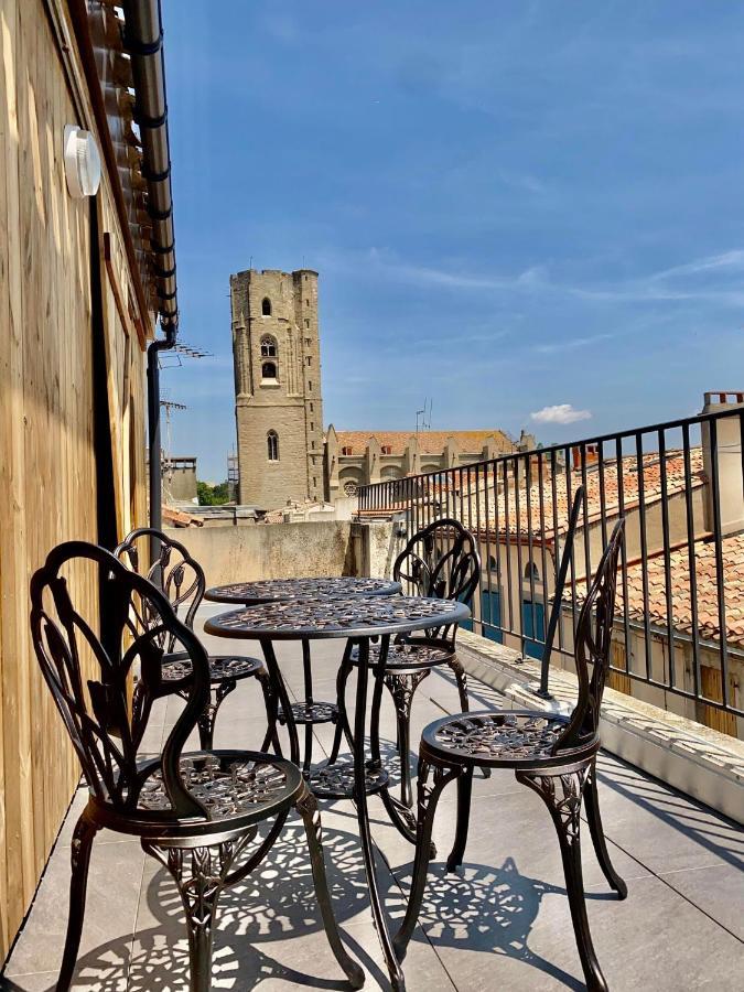 Rooftop Standing Place Carnot Carcassonne Eksteriør billede